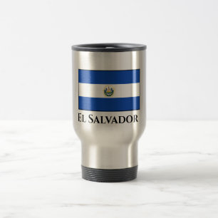 Mug De Voyage Drapeau El Salvador