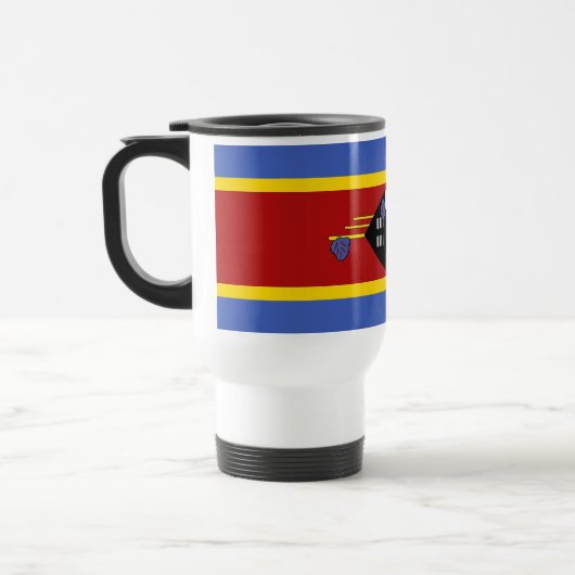 Mug De Voyage Drapeau Eswatini (Gauche)