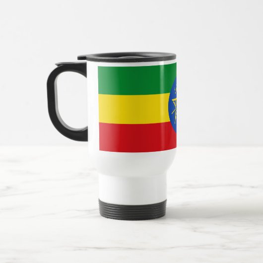 Mug De Voyage Drapeau Éthiopie (Gauche)