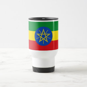 Mug De Voyage Drapeau Éthiopie