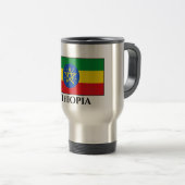 Mug De Voyage Drapeau éthiopien (Devant droit)
