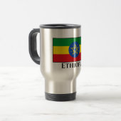 Mug De Voyage Drapeau éthiopien (Devant gauche)