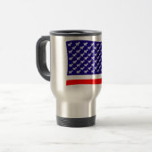 Mug De Voyage Drapeau étoilé et rayé des Démocrates (Devant gauche)