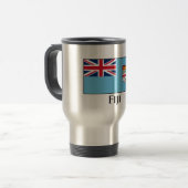 Mug De Voyage Drapeau Fidji (Devant gauche)