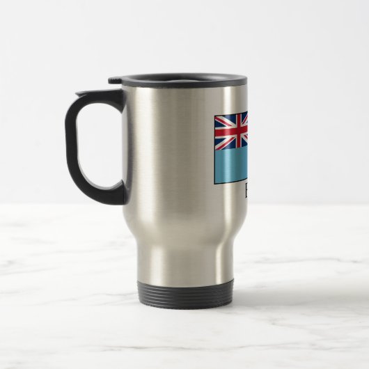 Mug De Voyage Drapeau Fidji (Gauche)