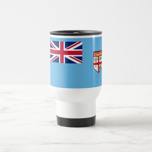 Mug De Voyage Drapeau Fidji (Centre)