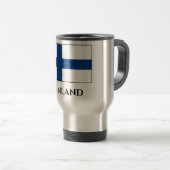 Mug De Voyage Drapeau finlandais (Devant droit)