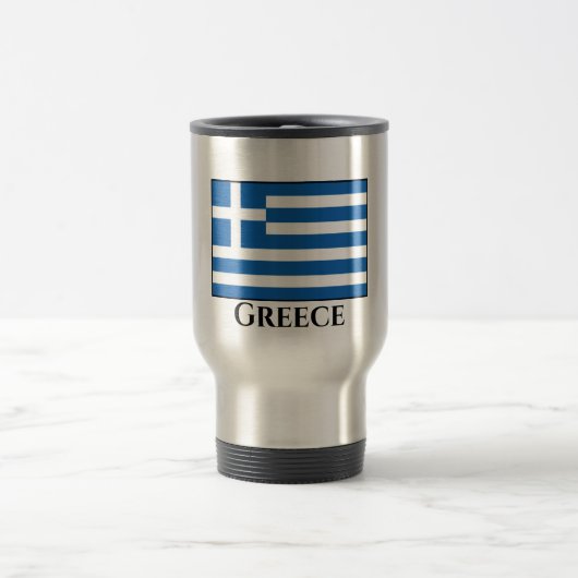 Mug De Voyage Drapeau grec (Centre)