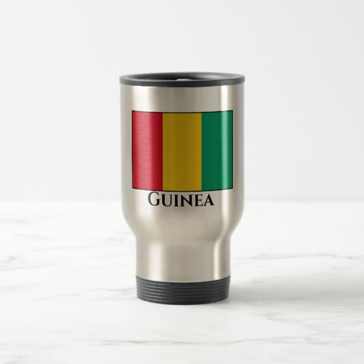 Mug De Voyage Drapeau Guinée (Centre)