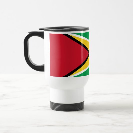 Mug De Voyage Drapeau Guyana (Gauche)