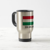 Mug De Voyage Drapeau hongrois (Devant gauche)