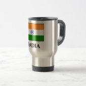 Mug De Voyage Drapeau indien (Devant droit)