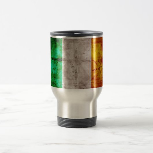 Mug De Voyage Drapeau irlandais (Centre)