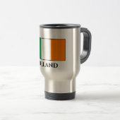 Mug De Voyage Drapeau irlandais (Devant droit)