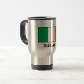 Mug De Voyage Drapeau irlandais (Devant gauche)