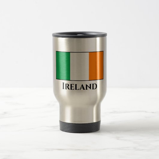 Mug De Voyage Drapeau irlandais (Centre)