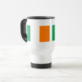 Mug De Voyage Drapeau irlandais (Devant gauche)