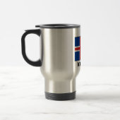 Mug De Voyage Drapeau islandais (Gauche)