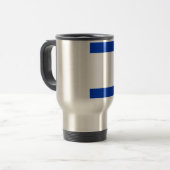 Mug De Voyage Drapeau Israël (Devant gauche)