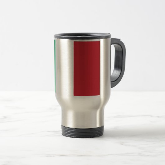 Mug De Voyage Drapeau Italie (Devant droit)