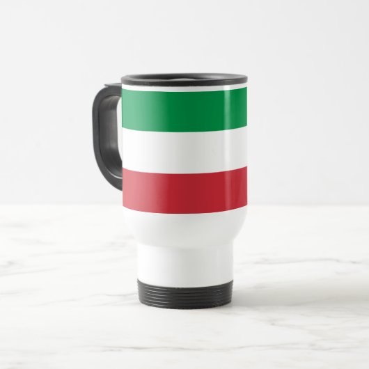 Mug De Voyage Drapeau Italie (Devant gauche)