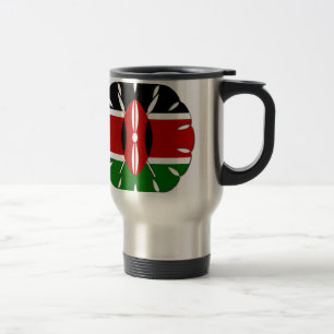 Mug De Voyage Drapeau Jambo Kenyan