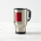 Mug De Voyage Drapeau maltais (Devant droit)