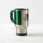 Mug De Voyage Drapeau mexicain (Devant gauche)