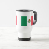 Mug De Voyage Drapeau mexicain (Devant droit)