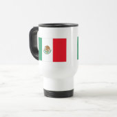 Mug De Voyage Drapeau mexicain (Devant gauche)