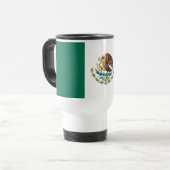 Mug De Voyage Drapeau mexicain (Devant gauche)