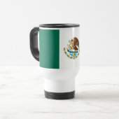 Mug De Voyage Drapeau mexicain - Drapeau mexicain (Devant gauche)