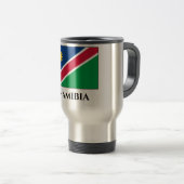 Mug De Voyage Drapeau namibien (Devant droit)