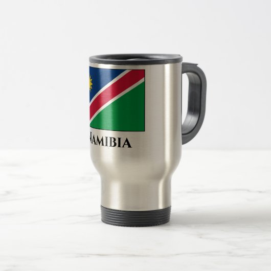 Mug De Voyage Drapeau namibien (Devant droit)