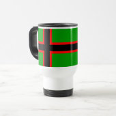 Mug De Voyage Drapeau national de Carélie (Devant gauche)