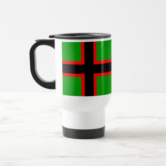 Mug De Voyage Drapeau national de Carélie (Gauche)
