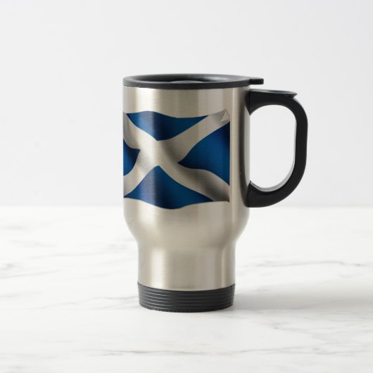 Mug De Voyage Drapeau national écossais & St Andrew Patriotic (Droit)