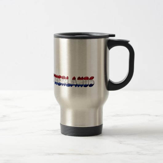 Mug De Voyage drapeau néerlandais (Droit)