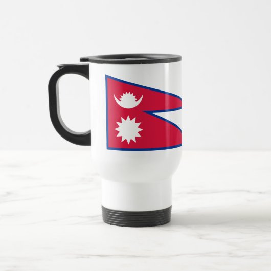 Mug De Voyage Drapeau népalais (Gauche)