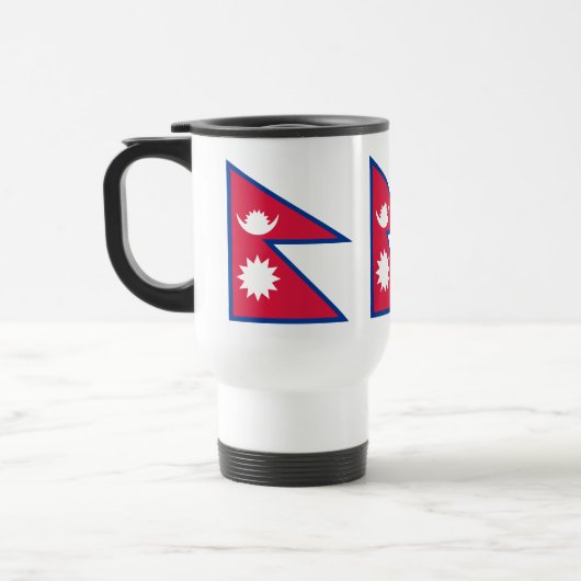 Mug De Voyage Drapeau népalais (Gauche)