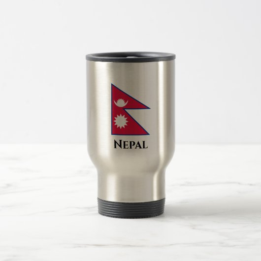 Mug De Voyage Drapeau népalais (Centre)