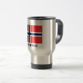 Mug De Voyage Drapeau norvégien (Devant droit)