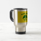 Mug De Voyage Drapeau Oakland, Californie (Devant gauche)