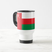 Mug De Voyage Drapeau Oman (Devant gauche)