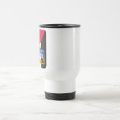 Mug De Voyage Drapeau palestinien avec texte arabe (Centre)