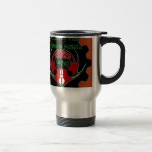 Mug De Voyage Drapeau Papillon Kenya Art – Hakuna Matata Patriot
