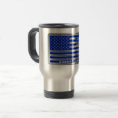Mug De Voyage Drapeau Parachutiste américain spécialement conçu (Devant gauche)