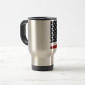Mug De Voyage Drapeau patriotique (Devant gauche)