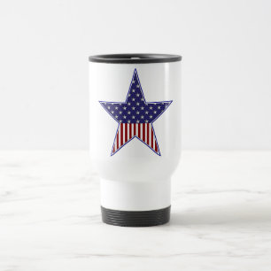 Mug De Voyage Drapeau patriotique américain
