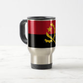Mug De Voyage Drapeau patriotique angolais (Devant gauche)